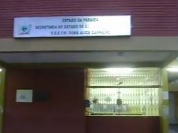 Escola onde ocorreu o assalto